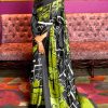 Digital Printed Satin Saree @ Saree Galore Australia